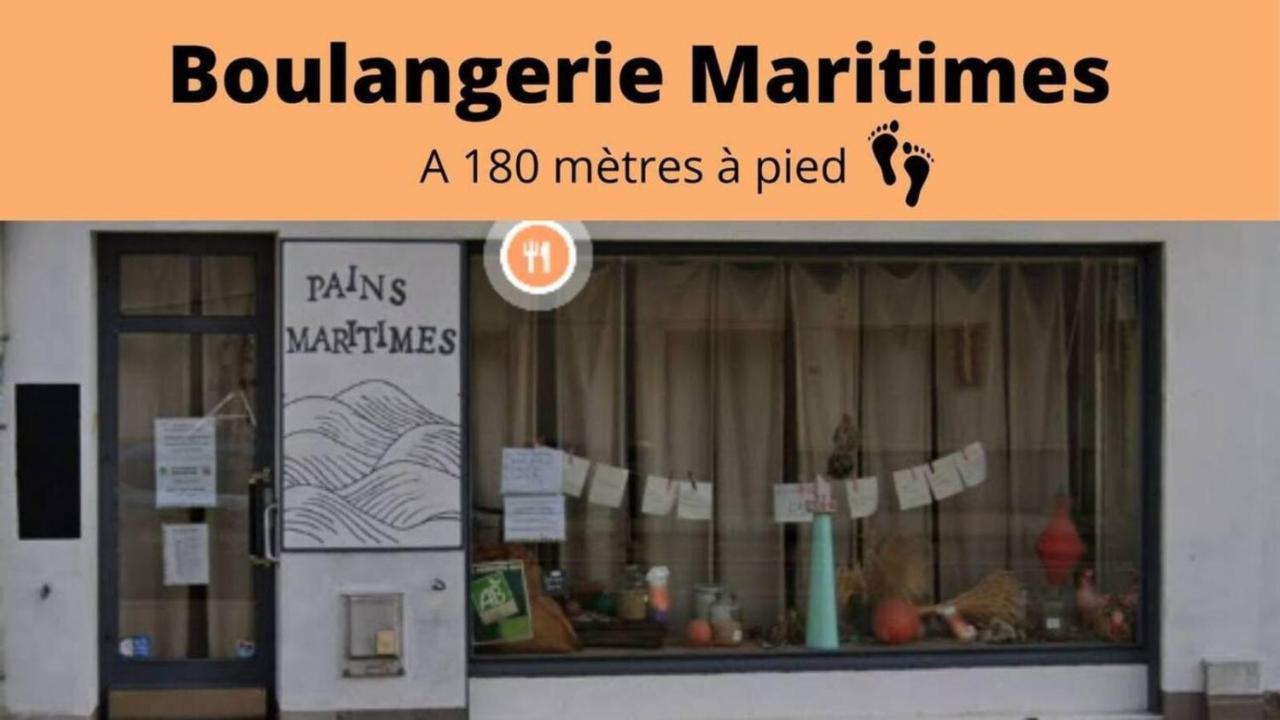 Saint Nazaire - White Lion - Centre Ville - Au Calme - Parking Privatif Aerien - Internet Haut Debit Fibre 外观 照片